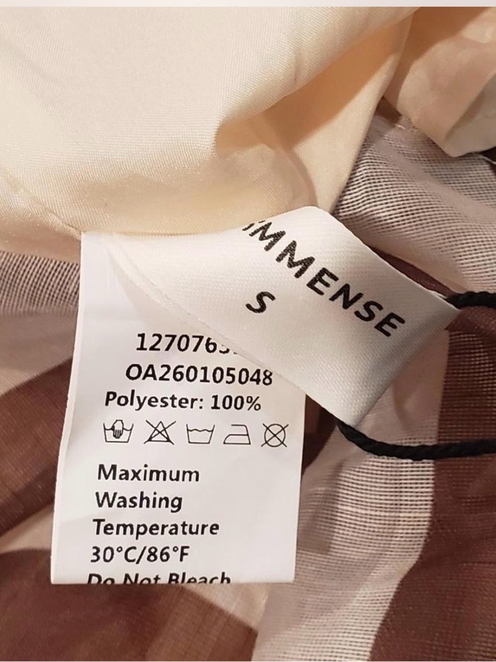 Commense Striped Organza Cami Maxi Dress - Picture 7 of 7